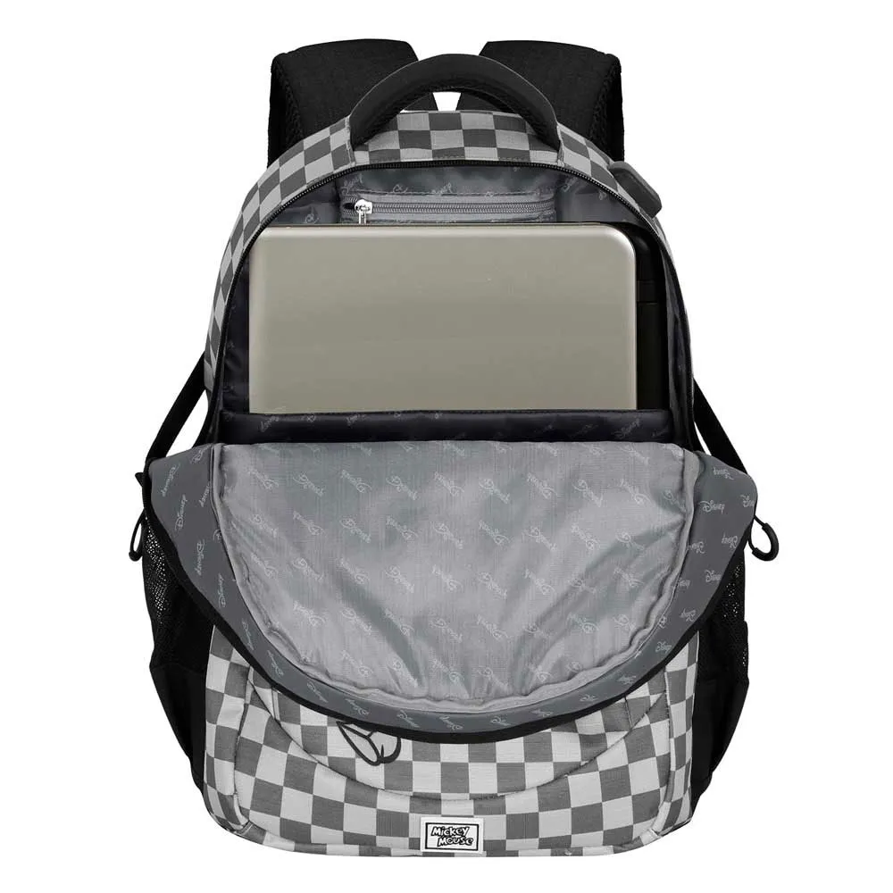 Karactermania Disney Mickey Mouse Move Plus Running Ryggsekk, Grey