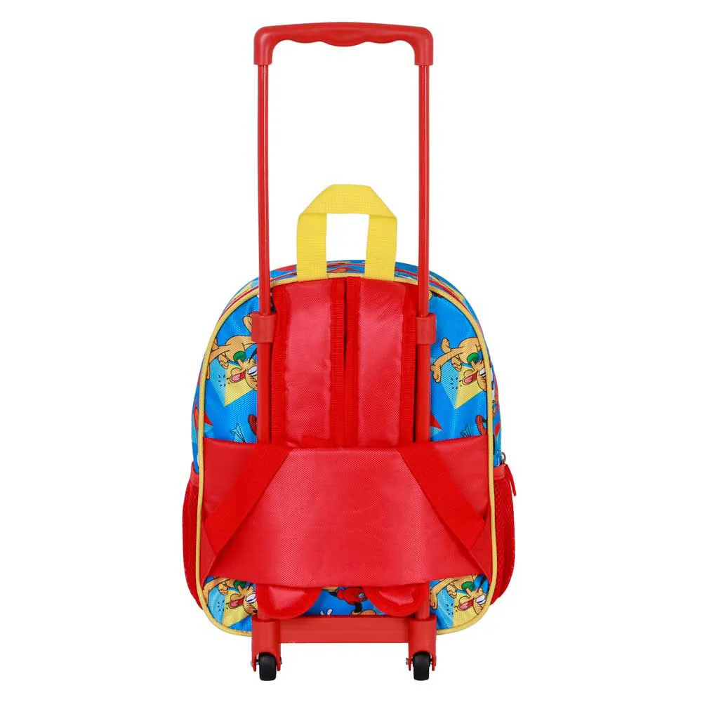 Karactermania Disney Mickey Mouse Scooter 3d Ryggsekk Med Hjul, Blue