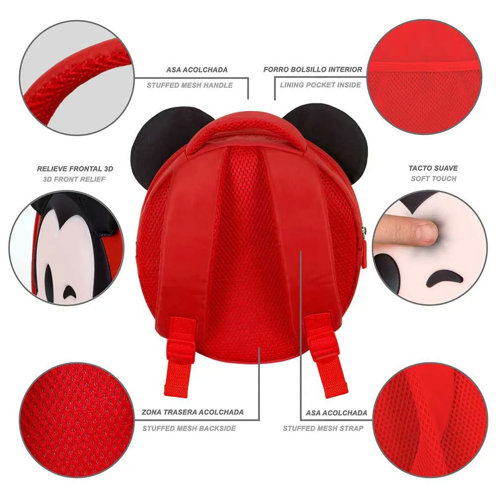 Karactermania Disney Mickey Mouse Send Emoji Ryggsekk, Red