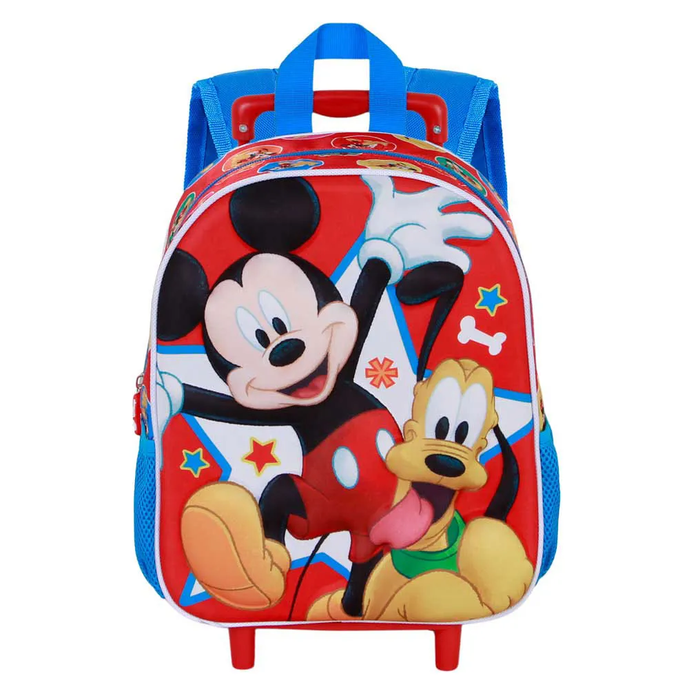 Karactermania Disney Mickey Mouse Star 3d Ryggsekk Med Hjul, Multicolor