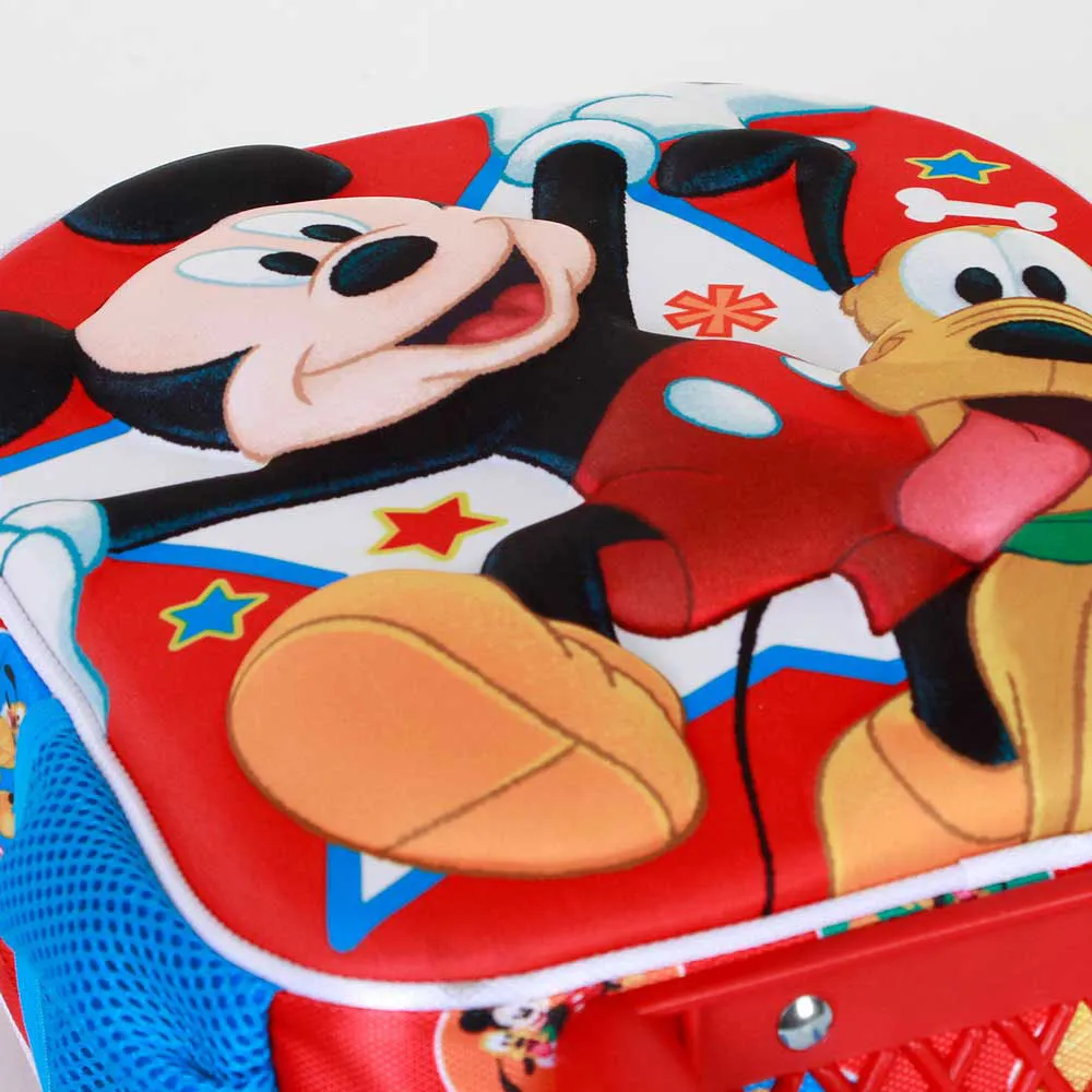 Karactermania Disney Mickey Mouse Star 3d Ryggsekk Med Hjul, Multicolor