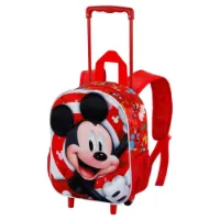 Karactermania Disney Mickey Mouse Twirl Liten 3d-ryggsekk Med Hjul