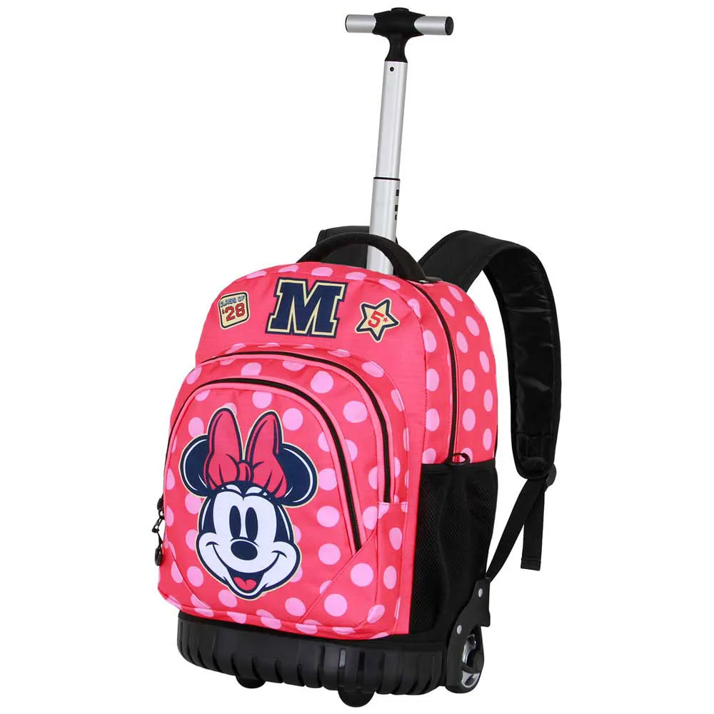 Karactermania Disney Minnie Mouse Class Ryggsekk Med Hjul, Pink