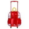 Karactermania Disney Minnie Mouse Flowered 3d Ryggsekk Med Hjul, Red