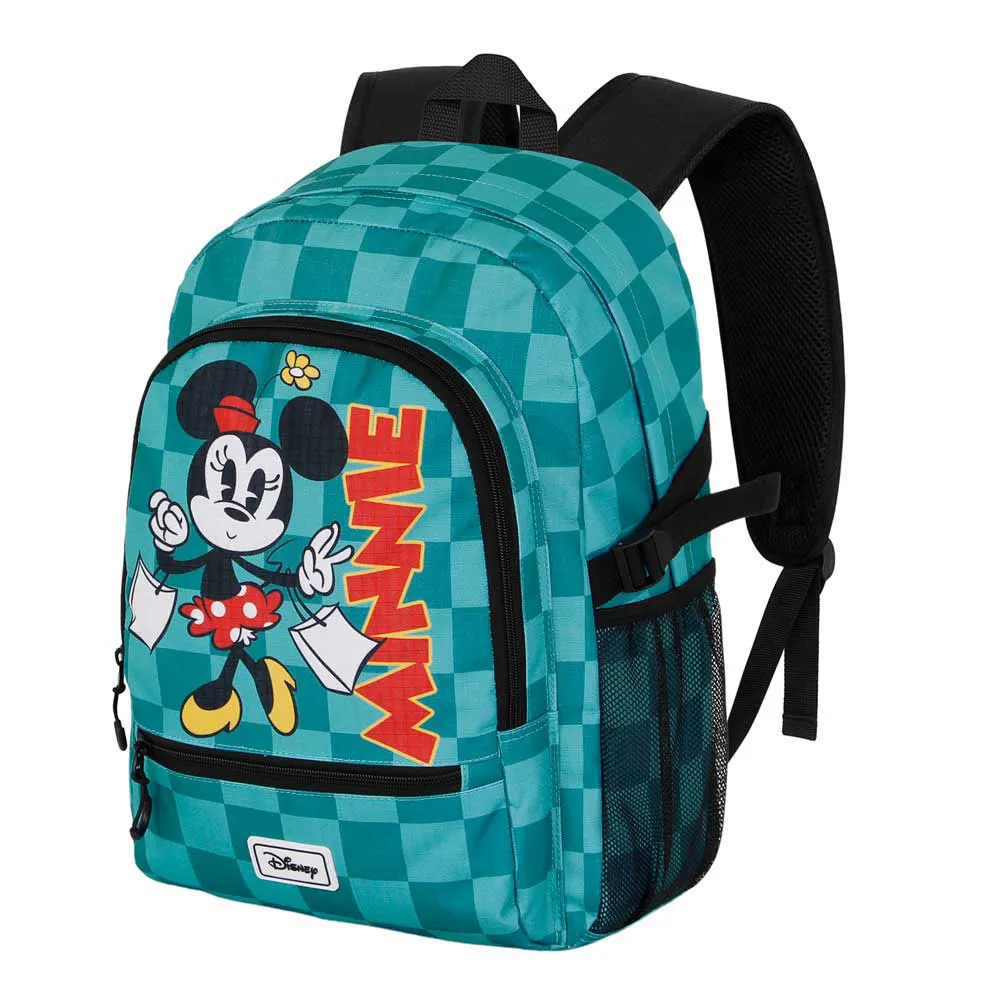 Karactermania Disney Minnie Mouse Indigo Fan Fight 2.2 Ryggsekk, Turquoise