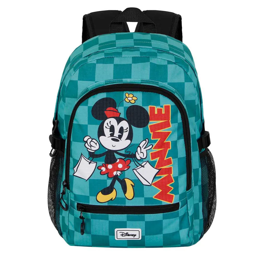 Karactermania Disney Minnie Mouse Indigo Fan Fight 2.2 Ryggsekk, Turquoise