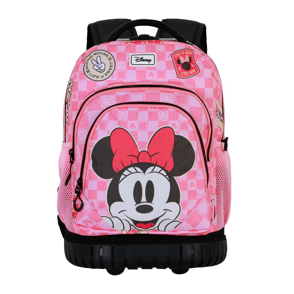 Karactermania Disney Minnie Mouse Journey Ryggsekk Med Hjul, Pink Karactermania Disney Minnie Mouse Journey Ryggsekk Med Hjul, Pink