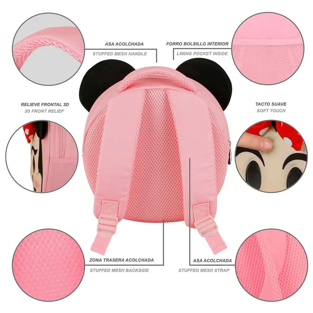 Karactermania Disney Minnie Mouse Send Emoji Ryggsekk, Pink Karactermania Disney Minnie Mouse Send Emoji Ryggsekk, Pink