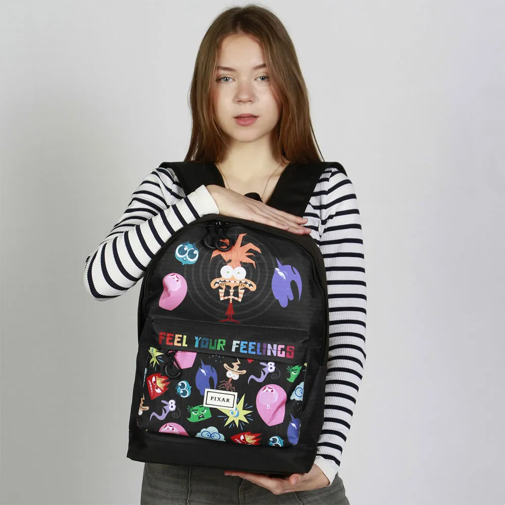 Karactermania Disney Pixar Inside Out 2 Feeling Fan Hs 2.2 Ryggsekk, Multicolor Karactermania Disney Pixar Inside Out 2 Feeling Fan Hs 2.2 Ryggsekk, Multicolor