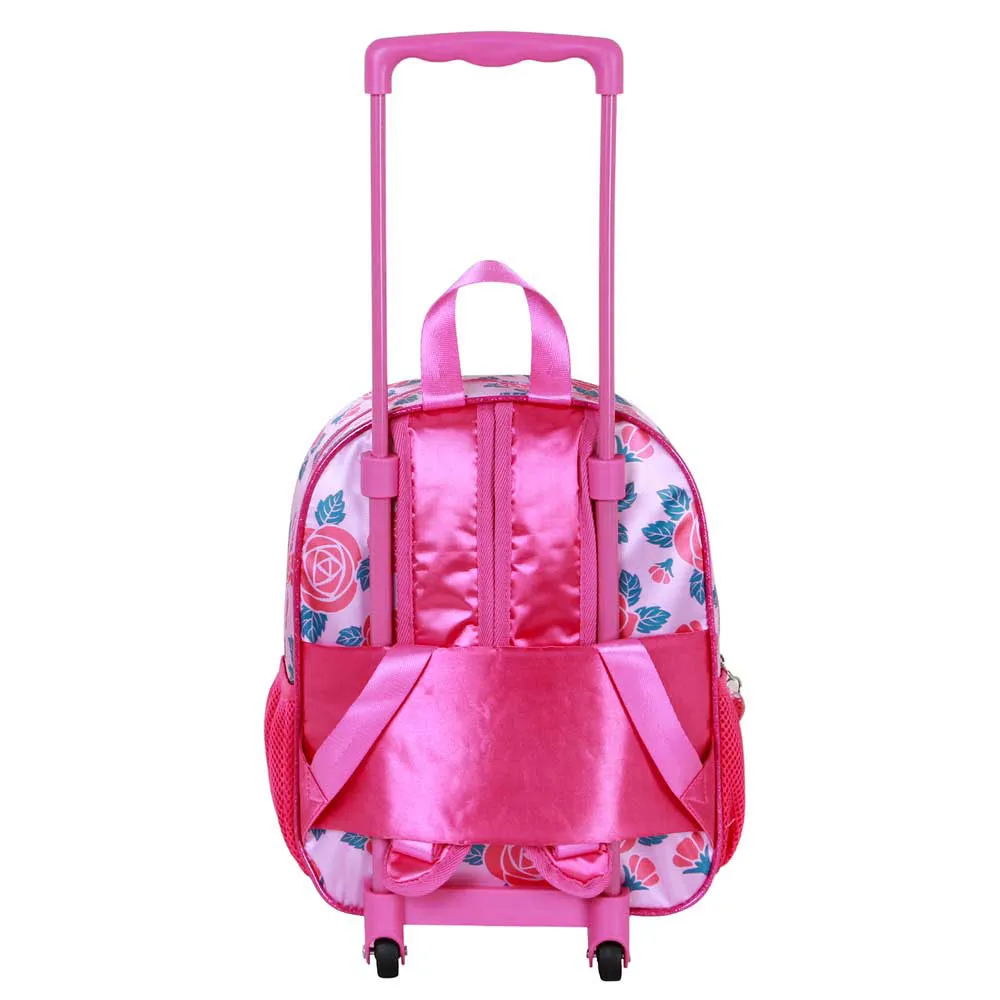 Karactermania Disney Princess Flowers 3d Ryggsekk Med Hjul, Pink