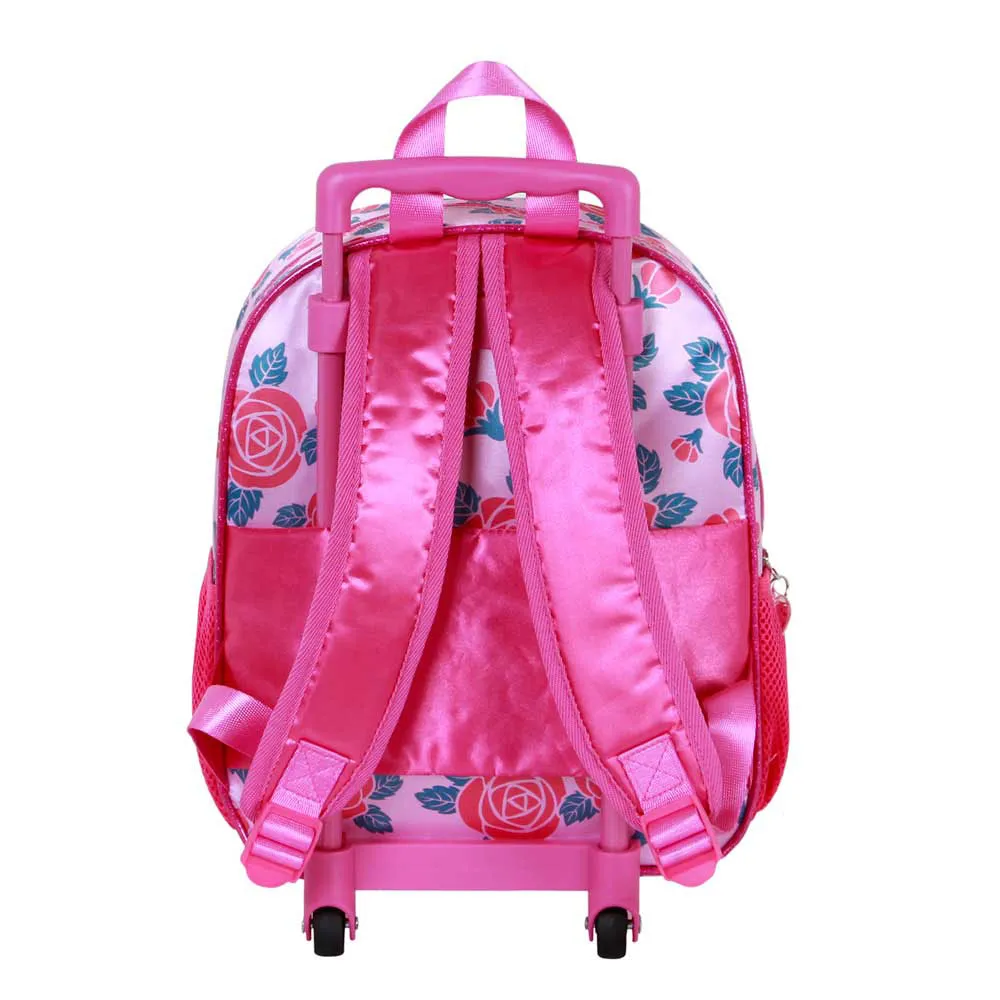 Karactermania Disney Princess Flowers 3d Ryggsekk Med Hjul, Pink