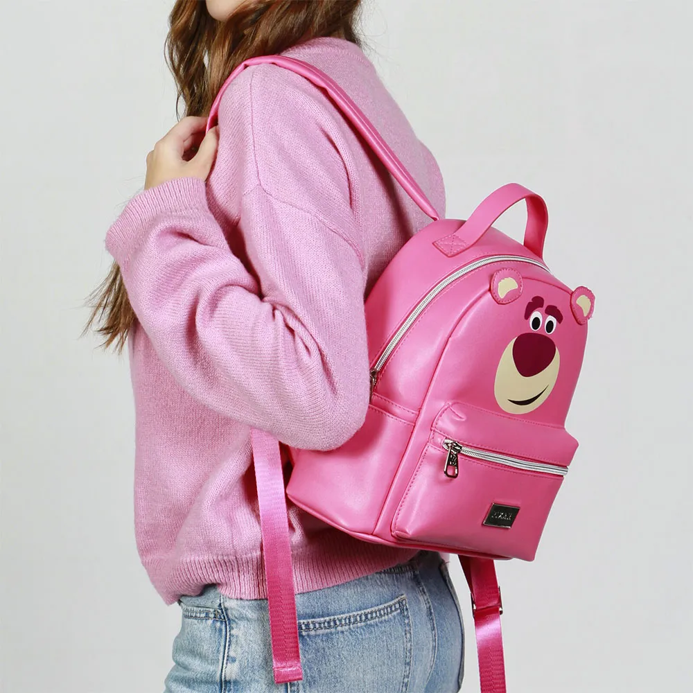 Karactermania Disney Toy Story Lotso Huggin Bear Heady Ryggsekk, Pink Karactermania Disney Toy Story Lotso Huggin Bear Heady Ryggsekk, Pink