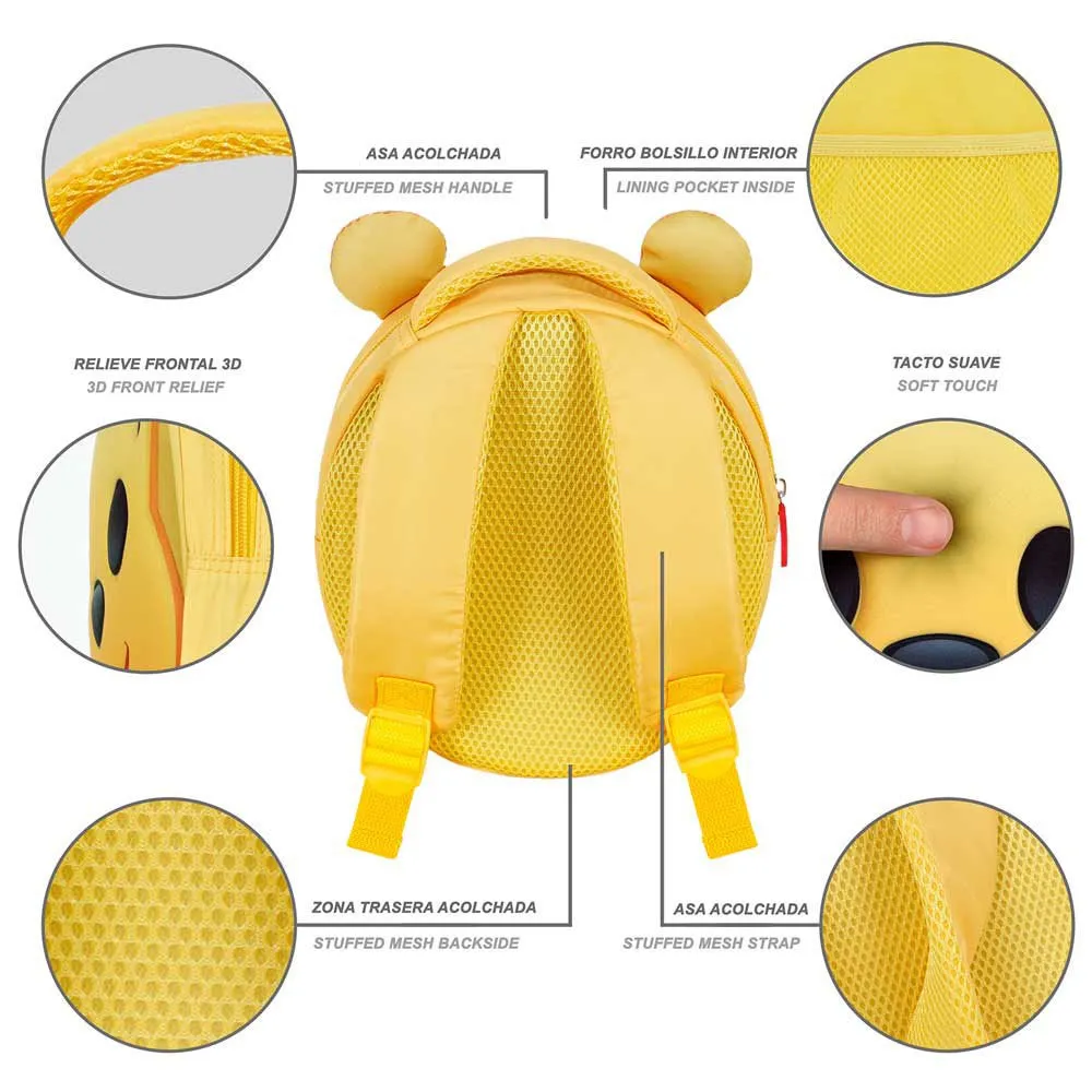 Karactermania Disney Winnie The Pooh Send Emoji Ryggsekk, Yellow Karactermania Disney Winnie The Pooh Send Emoji Ryggsekk, Yellow