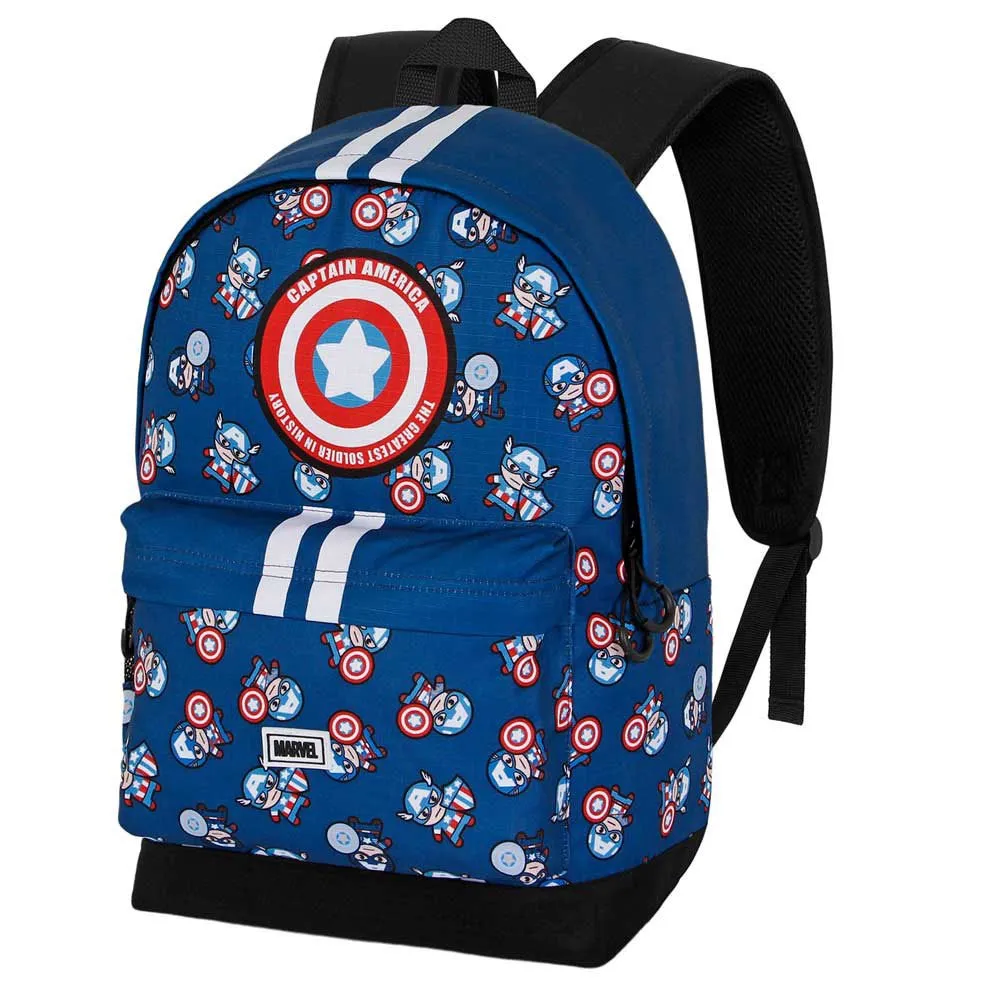 Karactermania Kaptein Amerika Forundring Plus Hs Ryggsekk, Blue