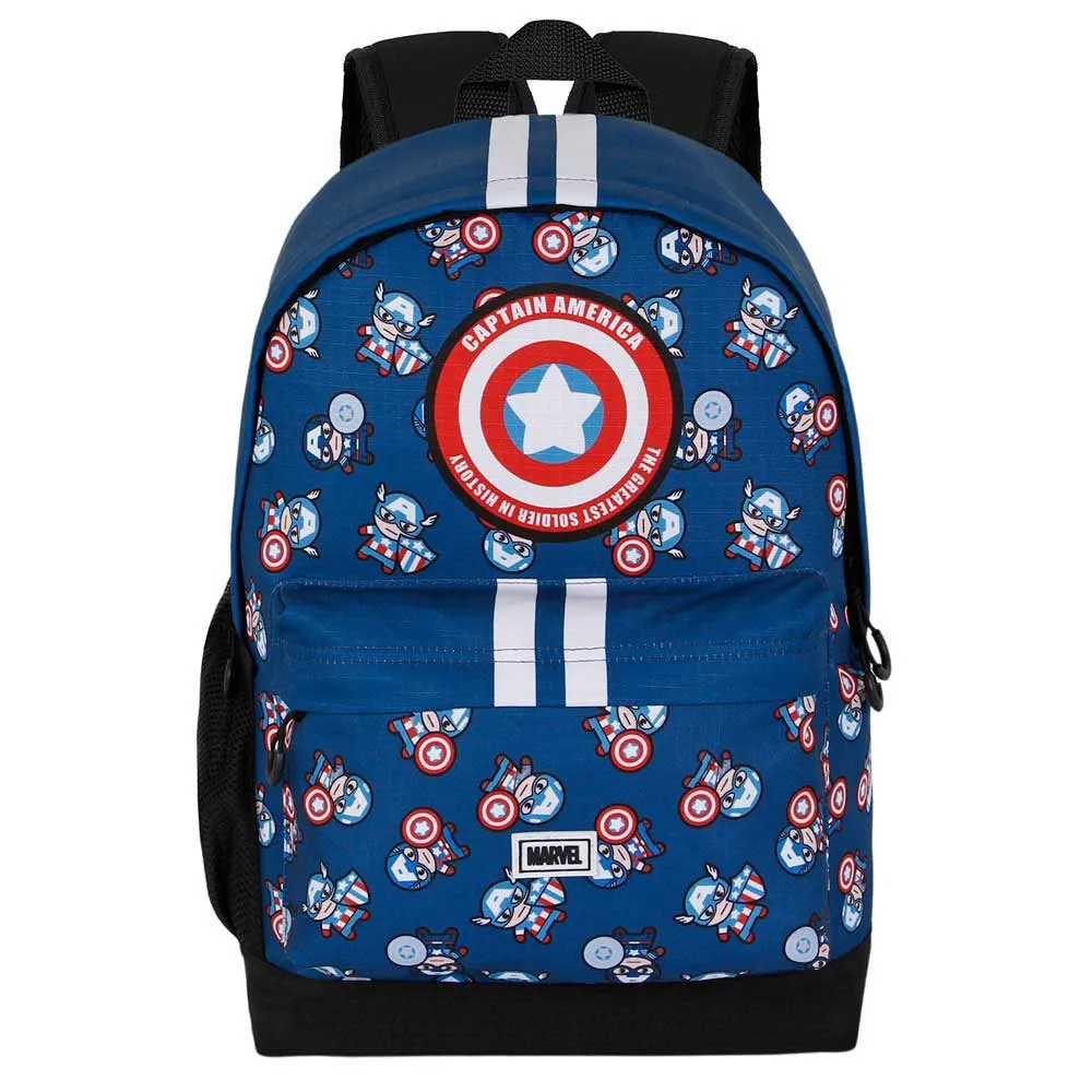 Karactermania Kaptein Amerika Forundring Plus Hs Ryggsekk, Blue