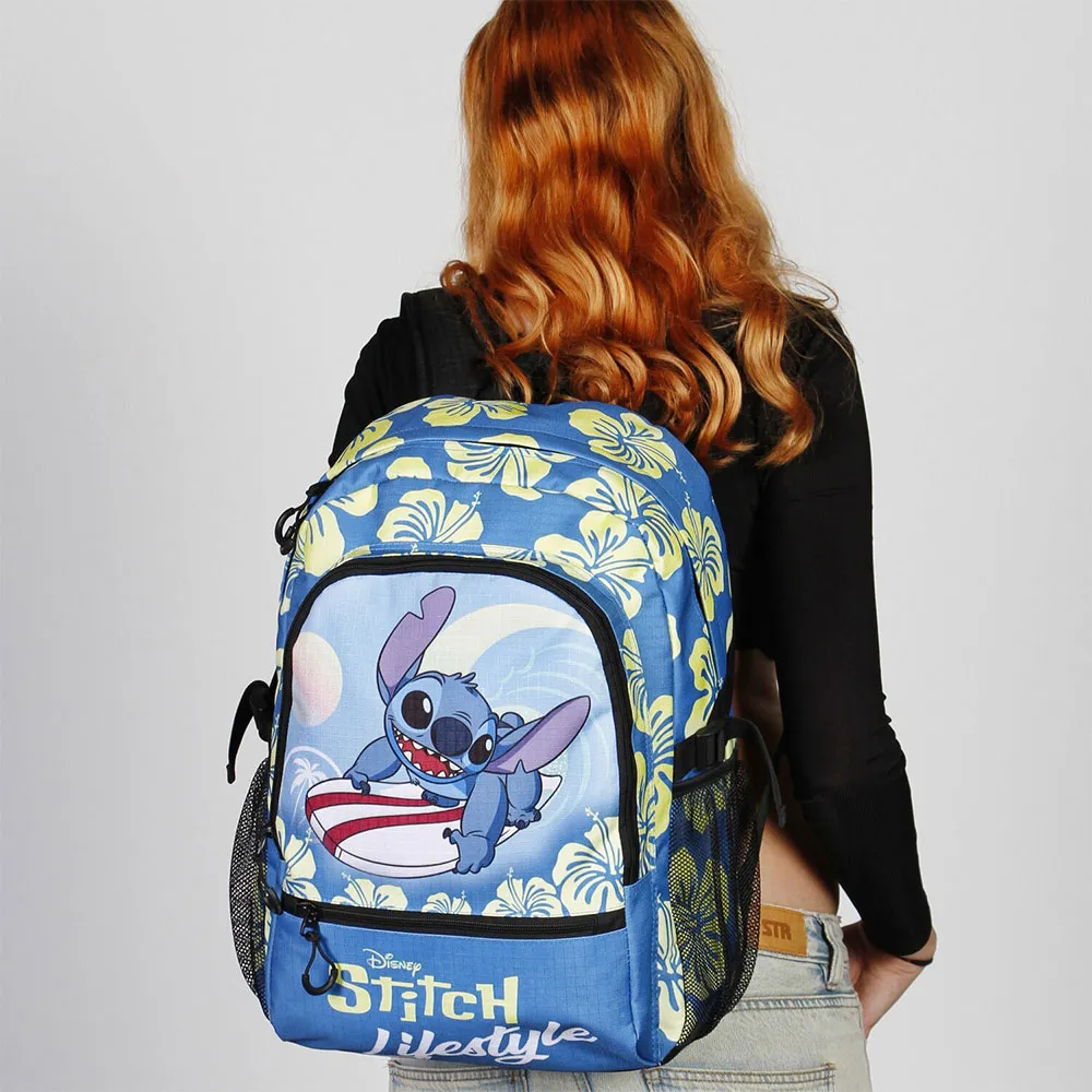 Karactermania Lilo And Stitch Disney Lifestyle Fan Fight 2.2 Ryggsekk, Blue
