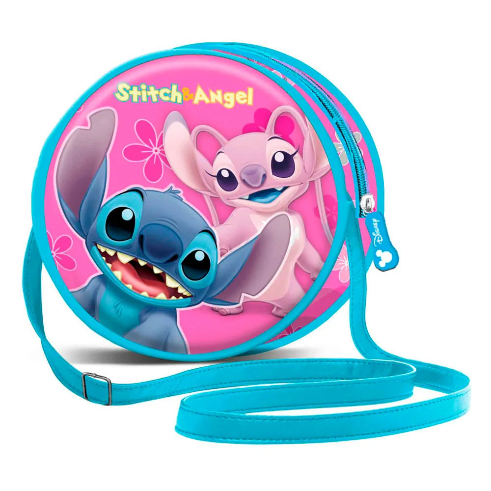Karactermania Lilo & Stitch Disney Rund Skulderveske, Pink Karactermania Lilo & Stitch Disney Rund Skulderveske, Pink
