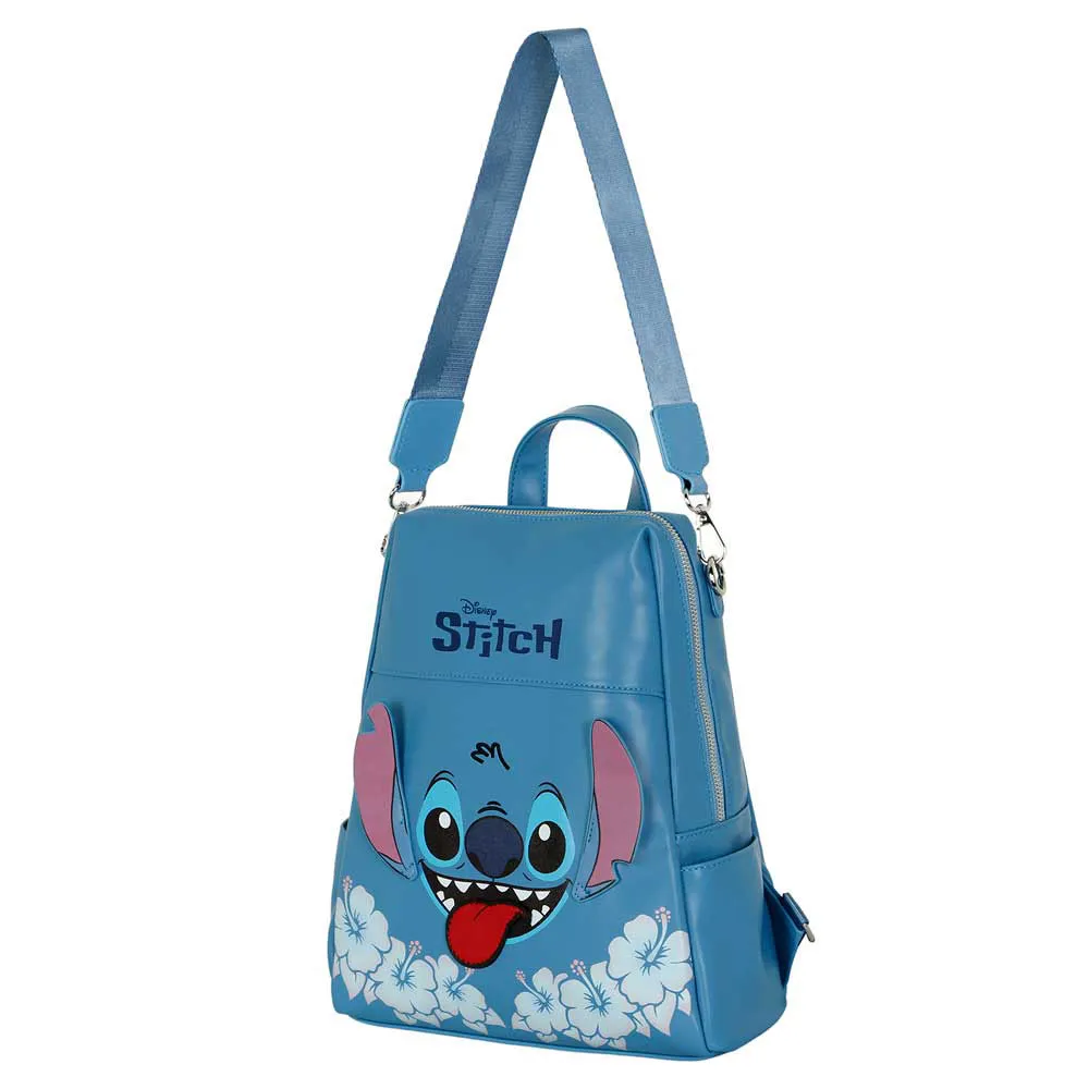 Karactermania Lilo And Stitch Disney Tongue Shield Ryggsekk, Blue Karactermania Lilo And Stitch Disney Tongue Shield Ryggsekk, Blue
