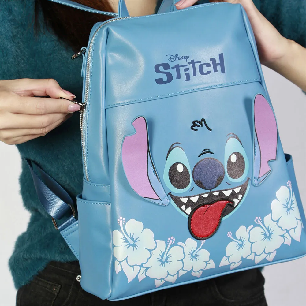 Karactermania Lilo And Stitch Disney Tongue Shield Ryggsekk, Blue Karactermania Lilo And Stitch Disney Tongue Shield Ryggsekk, Blue