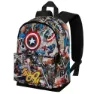 Karactermania Marvel Captain America Comic Small Ryggsekk, Multicolor
