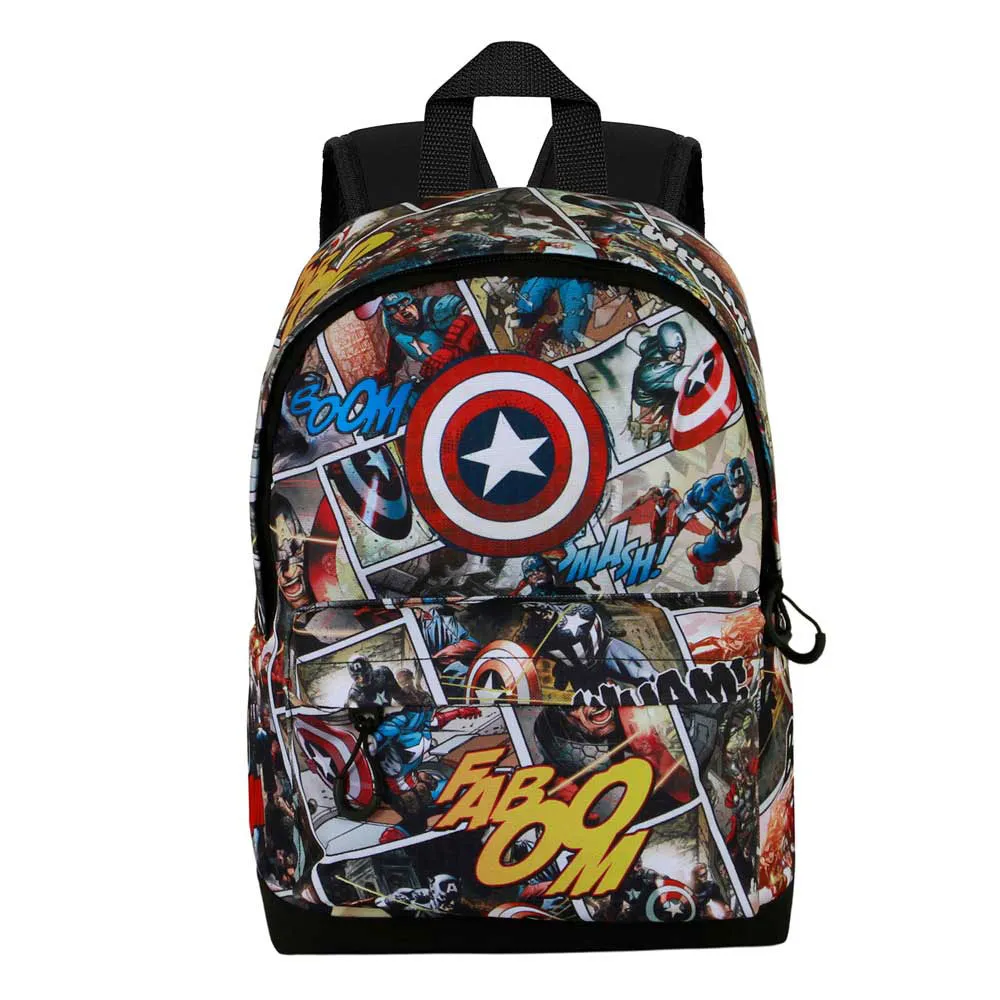 Karactermania Marvel Captain America Comic Small Ryggsekk, Multicolor Karactermania Marvel Captain America Comic Small Ryggsekk, Multicolor