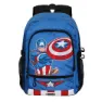 Karactermania Marvel Captain America Gears Fan Fight 2.2 Ryggsekk, Blue