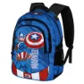 Karactermania Marvel Captain America Gears Plus Running Ryggsekk, Blue