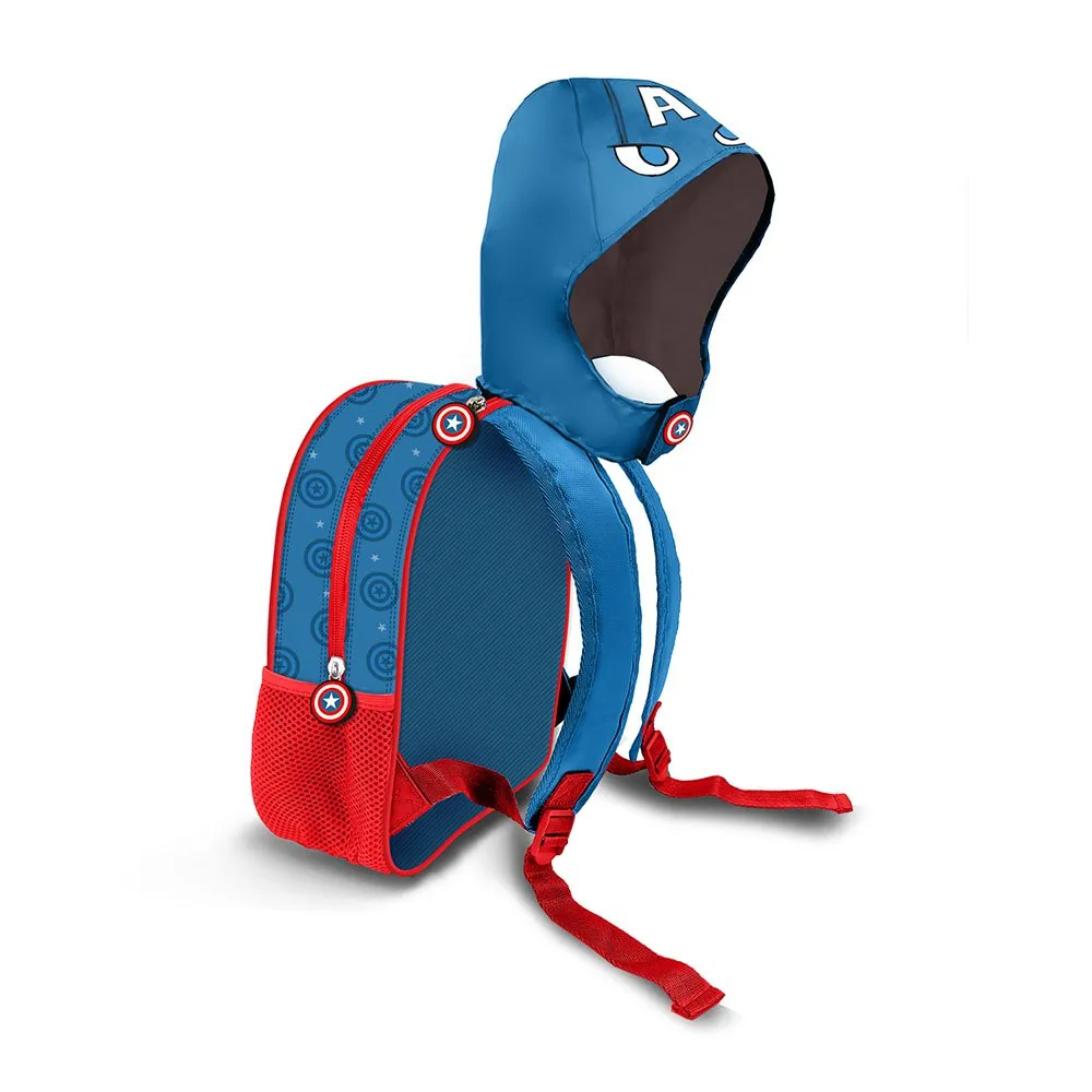 Karactermania Marvel Captain America Gurihiru Ryggsekk, Blue