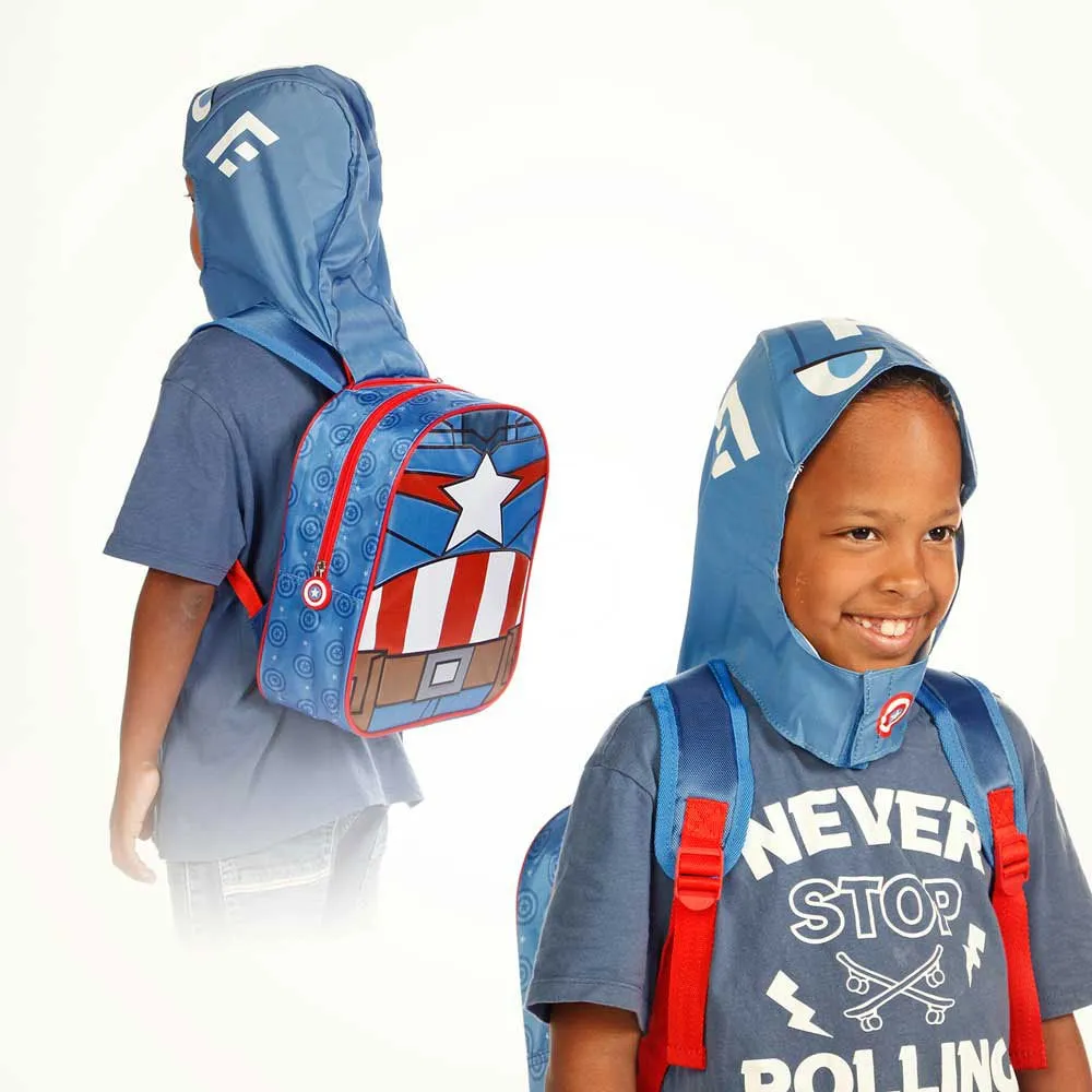 Karactermania Marvel Captain America Gurihiru Ryggsekk, Blue