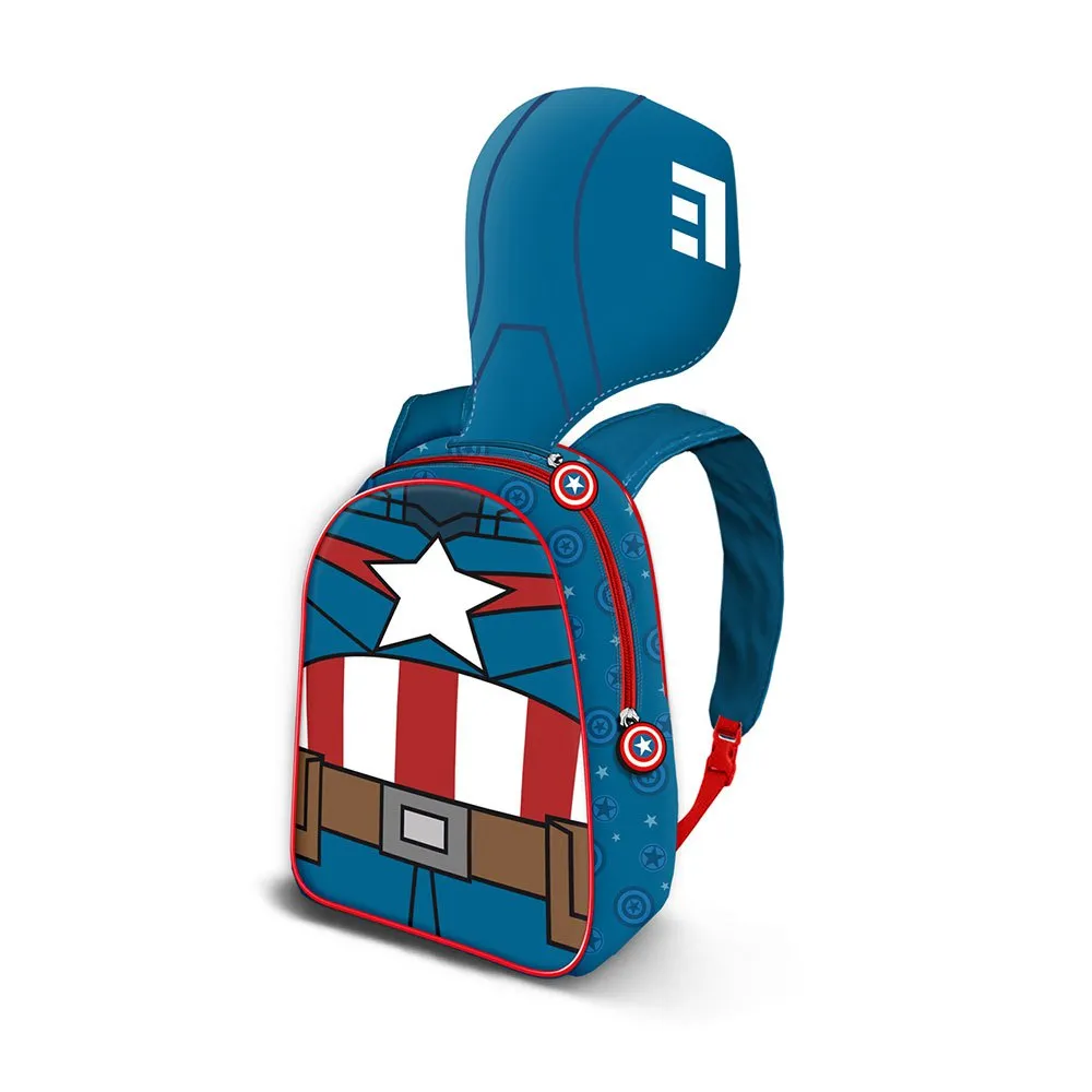 Karactermania Marvel Captain America Gurihiru Ryggsekk, Blue