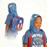 Karactermania Marvel Captain America Gurihiru Ryggsekk, Blue