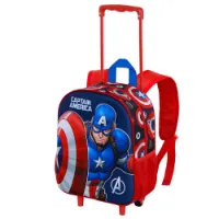 Karactermania Marvel Captain America Patriot 3d Ryggsekk Med Hjul Karactermania Marvel Captain America Patriot 3d Ryggsekk Med Hjul