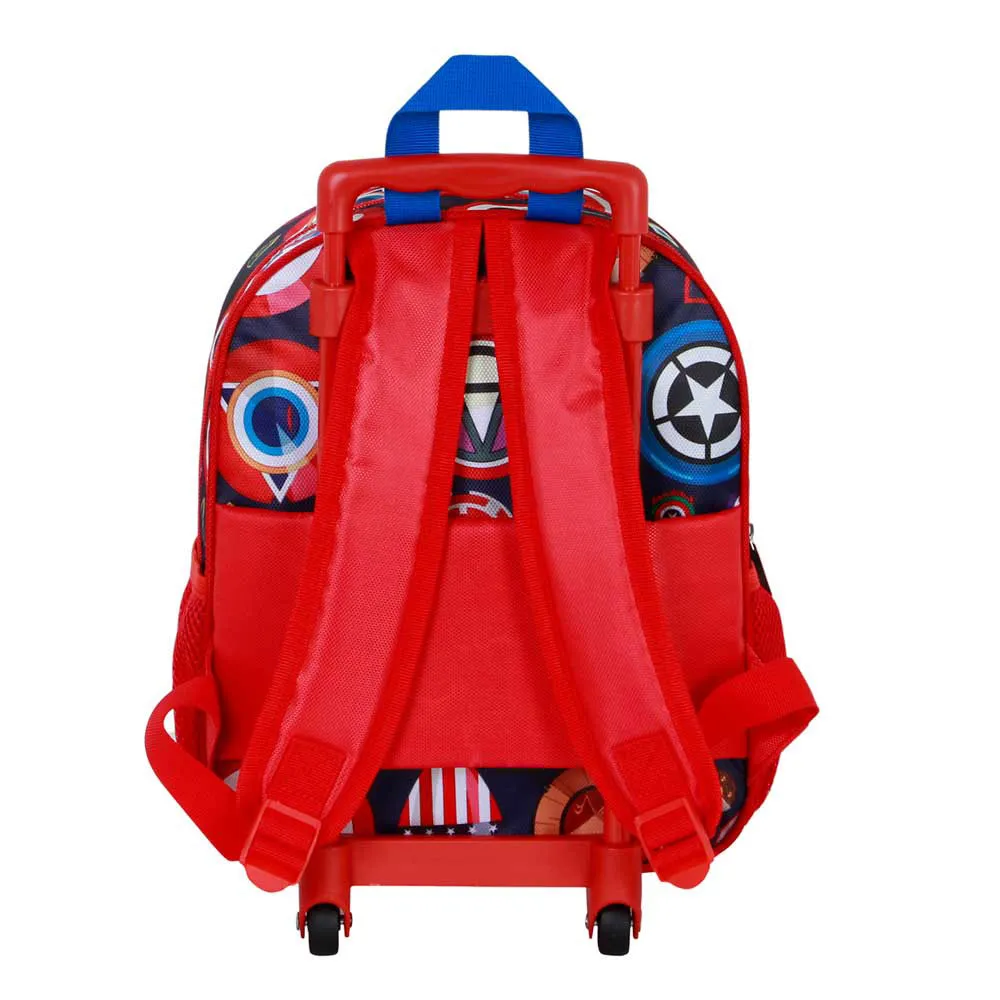 Karactermania Marvel Captain America Patriot 3d Ryggsekk Med Hjul, Multicolor