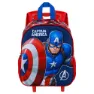 Karactermania Marvel Captain America Patriot 3d Ryggsekk Med Hjul, Multicolor