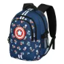 Karactermania Marvel Captain America Plus Running Ryggsekk, Blue