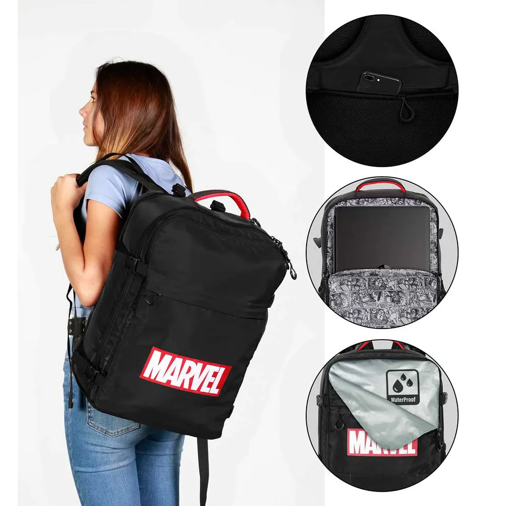 Karactermania Marvel Comics Large Mercury 47x23x33 Cm Ryggsekk, Black