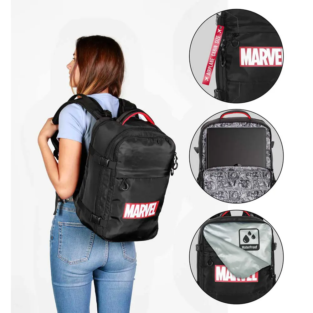 Karactermania Marvel Comics Mercury 40x20x25 Cm Ryggsekk, Black