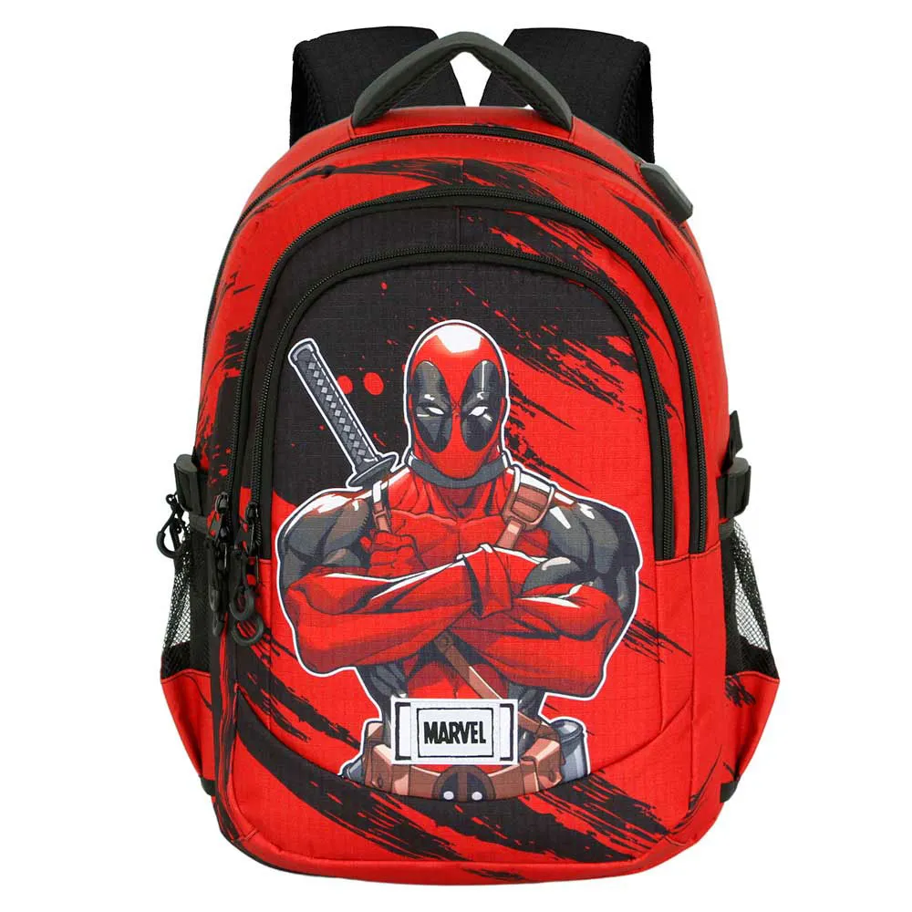 Karactermania Marvel Deadpool Bad Plus Running Ryggsekk, Red Karactermania Marvel Deadpool Bad Plus Running Ryggsekk, Red