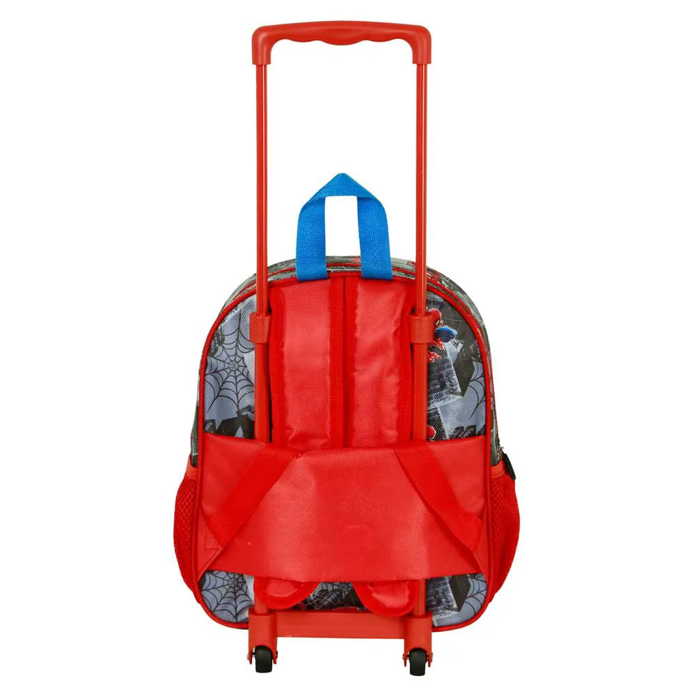 Karactermania Marvel Spiderman 3d Ryggsekk Med Hjul, Grey