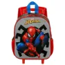 Karactermania Marvel Spiderman 3d Ryggsekk Med Hjul, Grey
