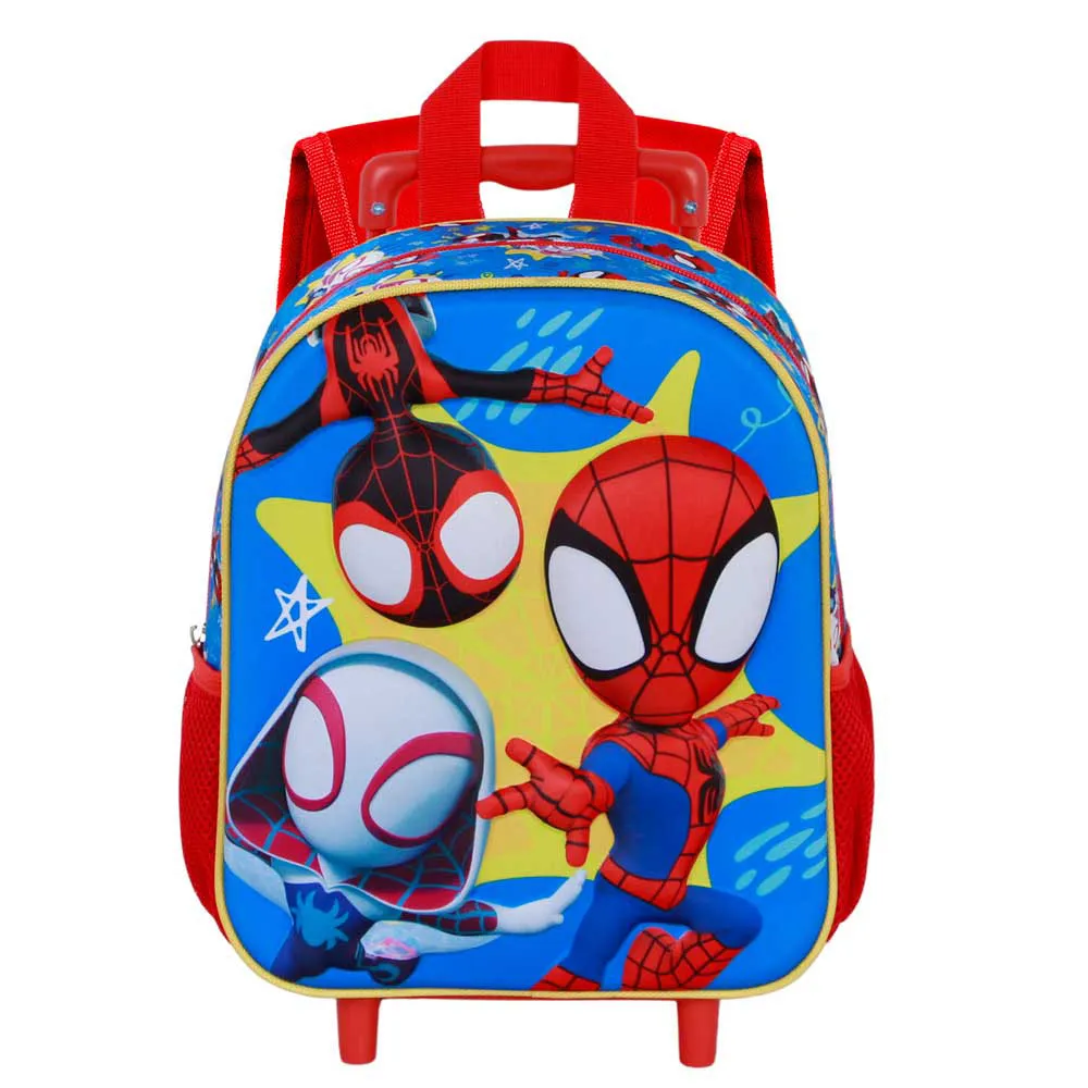 Karactermania Marvel Spiderman Amazing 3d Ryggsekk Med Hjul, Red