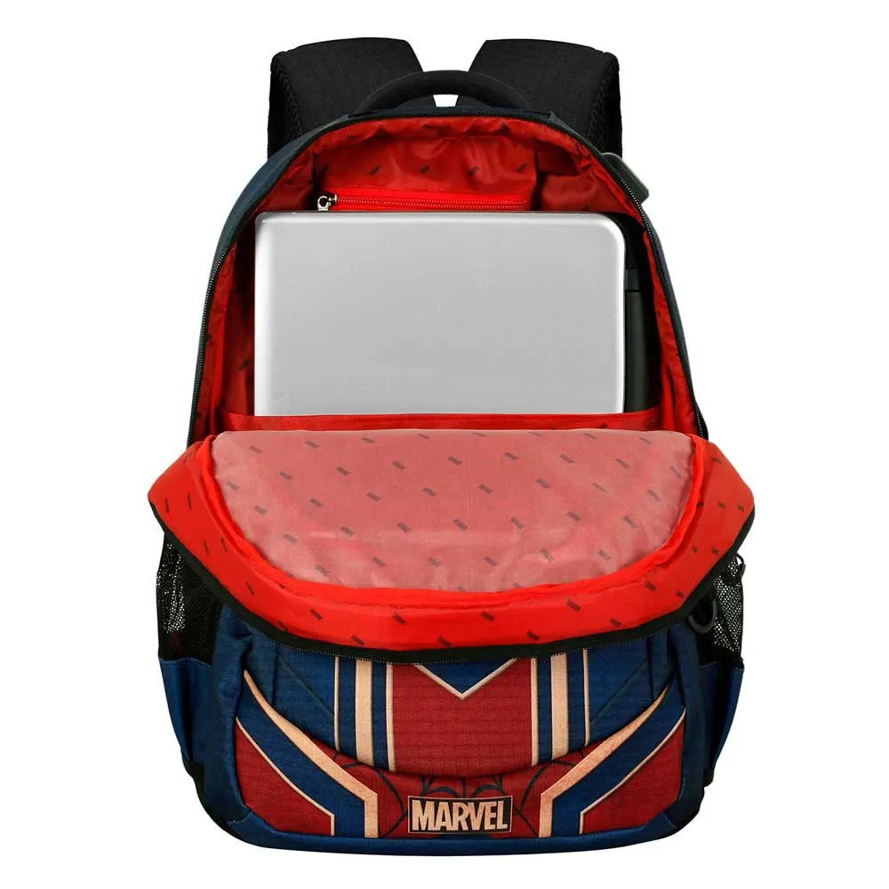 Karactermania Marvel Spiderman Drop Plus Running Ryggsekk, Red Karactermania Marvel Spiderman Drop Plus Running Ryggsekk, Red
