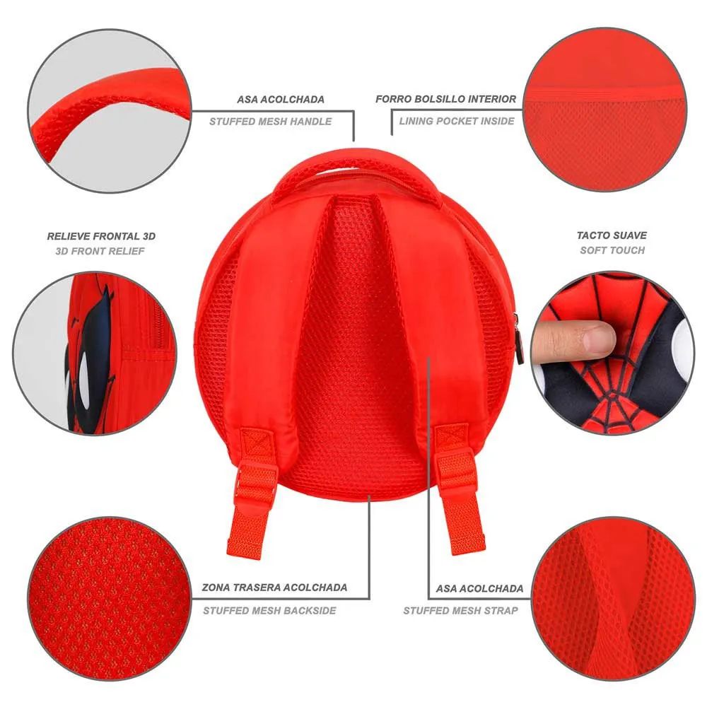 Karactermania Marvel Spiderman Emoji Ryggsekk, Red Karactermania Marvel Spiderman Emoji Ryggsekk, Red