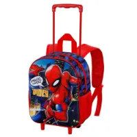 Karactermania Marvel Spiderman Mighty Small 3d-ryggsekk Med Hjul