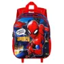 Karactermania Marvel Spiderman Mighty Small 3d-ryggsekk Med Hjul, Red