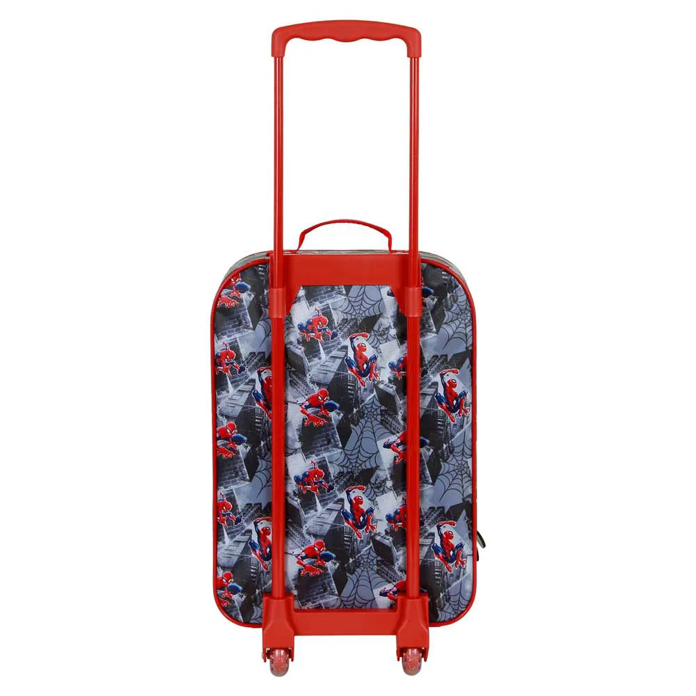 Karactermania Marvel Spiderman Soft Trillekoffert, Grey