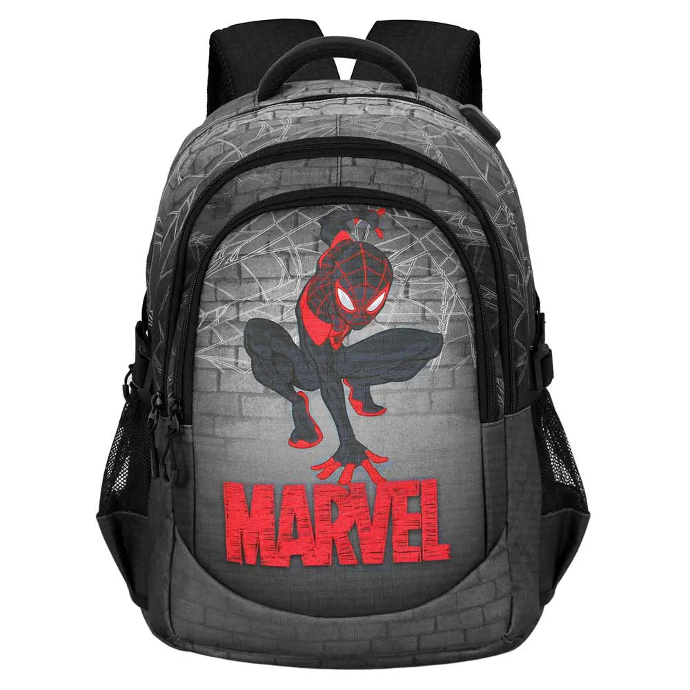 Karactermania Marvel Spiderman Spin Plus Running Ryggsekk, Grey Karactermania Marvel Spiderman Spin Plus Running Ryggsekk, Grey