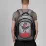 Karactermania Marvel Spiderman Spin Plus Running Ryggsekk, Grey