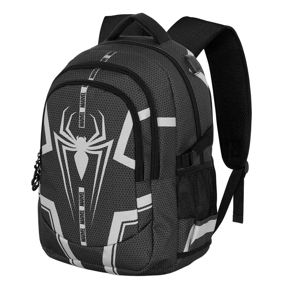 Karactermania Marvel Spiderman Town Plus Running Ryggsekk, Black Karactermania Marvel Spiderman Town Plus Running Ryggsekk, Black
