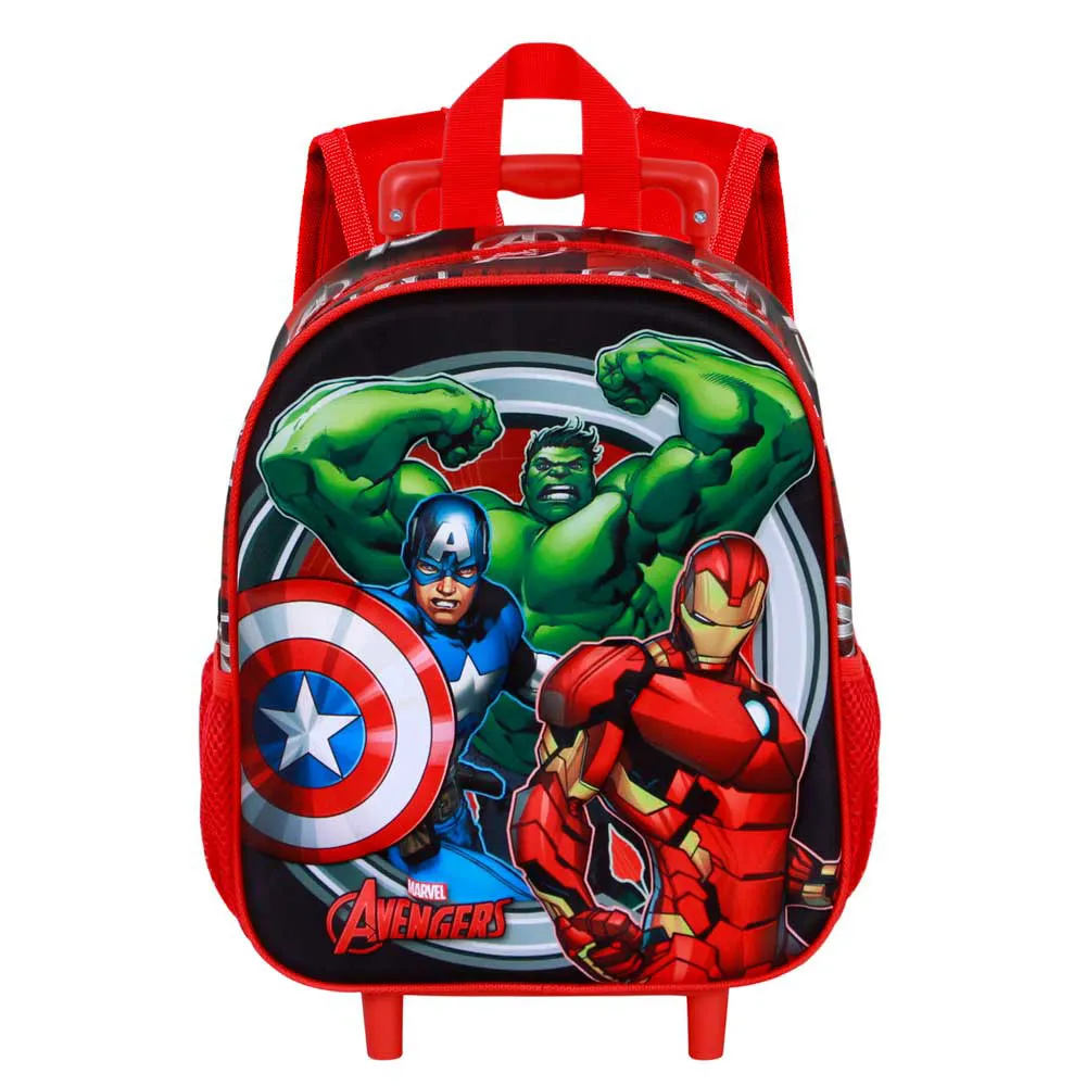 Karactermania Marvel The Avengers Almighty 3d Ryggsekk Med Hjul, Red